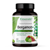 EMERALD LABS Bergamot+ 60 vegetable capsules front view