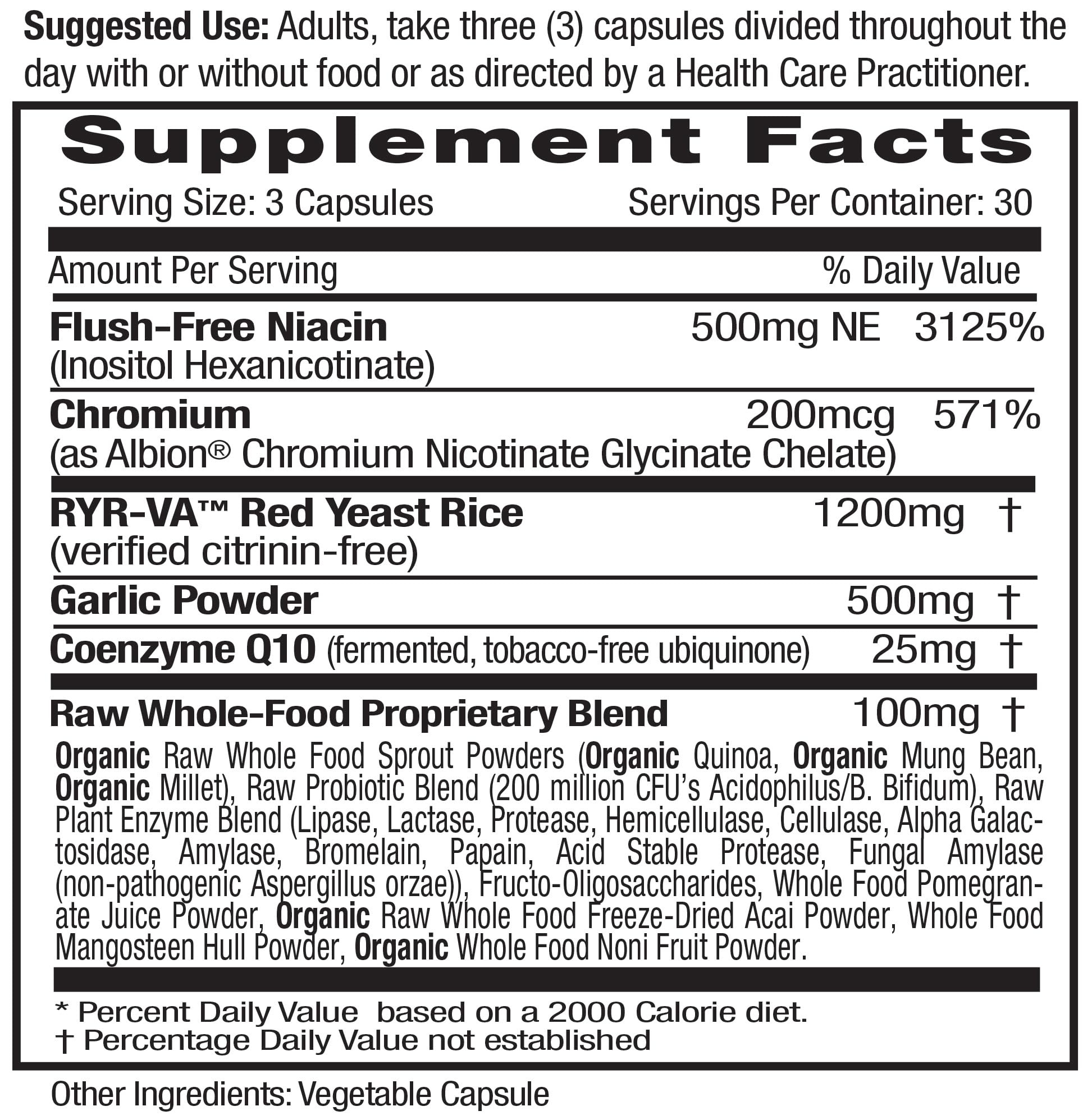 EMERALD LABS Blended Vitamin & Mineral Supplement side view