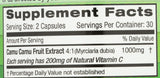 Emerald Labs Camu Camu Bioflavonoids 59g packaging