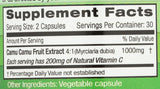 Emerald Labs Camu Camu Bioflavonoids capsules close-up