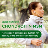 EMERALD LABS Chondroitin and Glucosamine Supplement capsule close-up