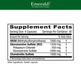 EMERALD LABS Chondroitin and Glucosamine Supplement side view