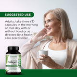 EMERALD LABS Collagen Supplement 91g on a wooden table