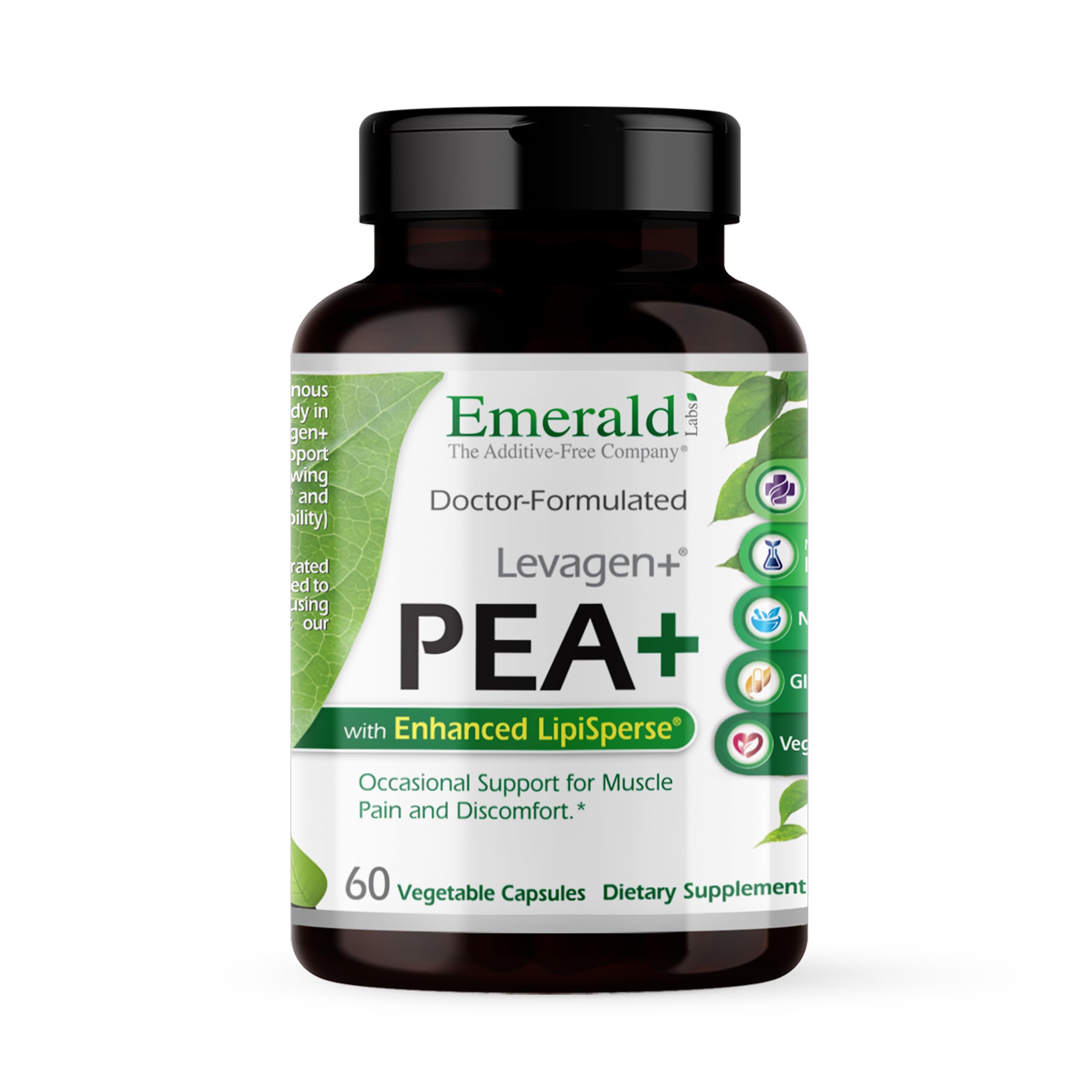 EMERALD LABS Curcumin Supplement front view with packaging