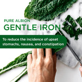 EMERALD LABS Gentle Iron Supplement back view with ingredient list