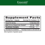 EMERALD LABS Gentle Iron Supplement side view showing capsule