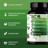 EMERALD LABS Goji Berry Capsules 60 Count back view