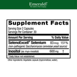 EMERALD LABS HashiMune Health Supplement 60 Capsules back view