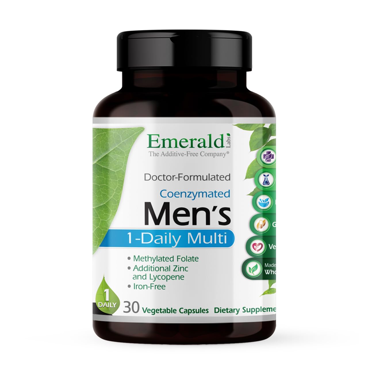 EMERALD LABS Men's 1 Daily Multi Multivitamin front view
