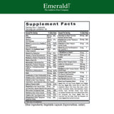 EMERALD LABS Men's 45+ Multivitamin side view showing capsule