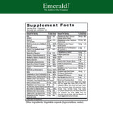 EMERALD LABS Men's 45+ Multivitamin side view showing capsule