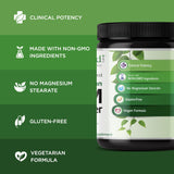 EMERALD LABS MSM Powder vegan and gluten-free badge