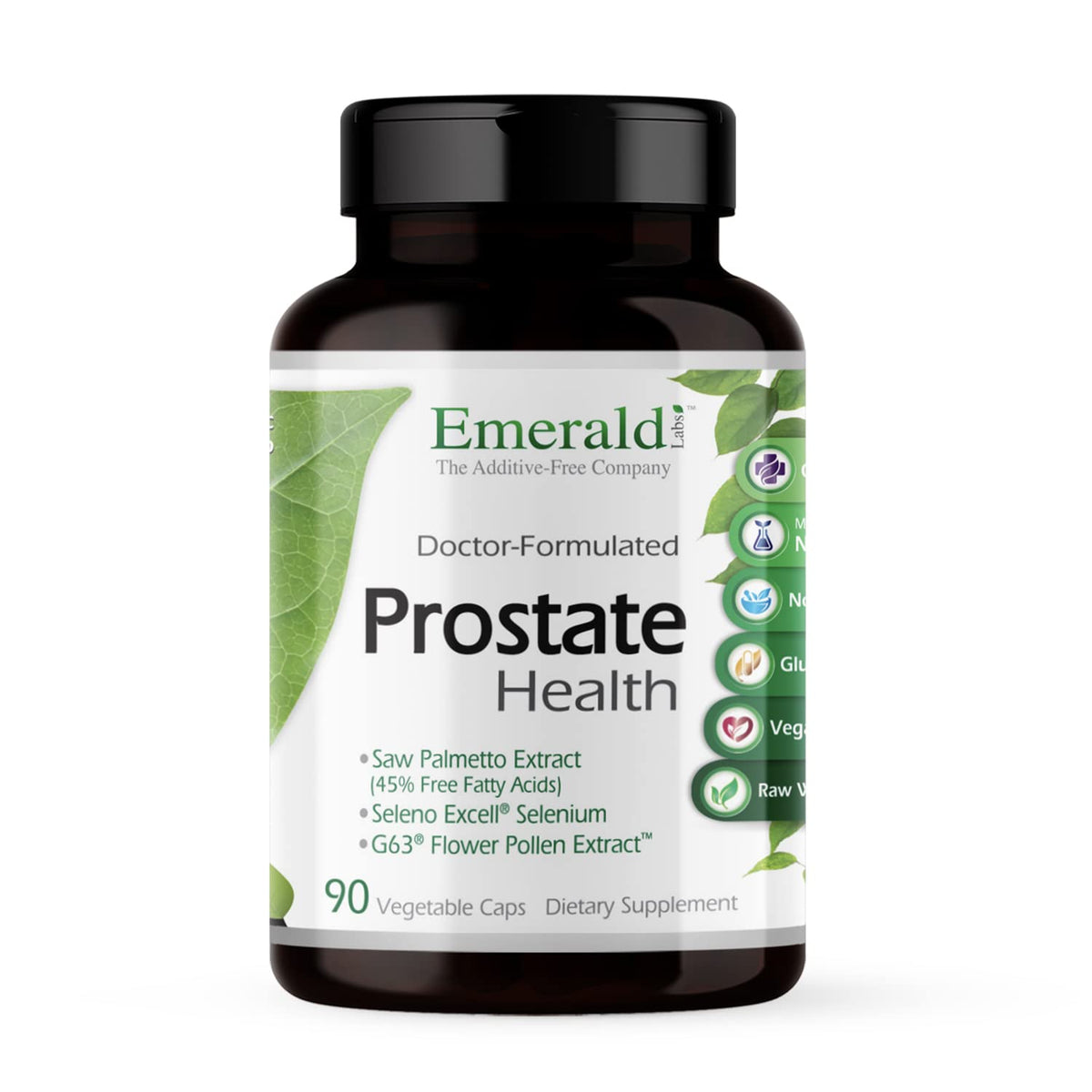 EMERALD LABS Saw Palmetto Extract bottle front view