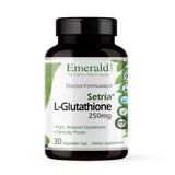 EMERALD LABS Setria L-Glutathione 250mg capsule bottle front view