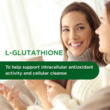 EMERALD LABS Setria L-Glutathione 250mg capsules with dosage details