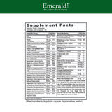 EMERALD LABS Women's 45+ Multivitamin side view with dosage details