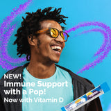 Emergen-C daily wellness+ Crystals Berry Lemonade stick pack opened