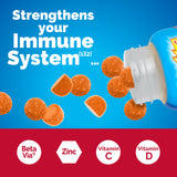 Emergen-C daily wellness+ Triple Action bottle side view