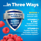 Emergen-C daily wellness+ Triple Action Vitamin C Powder mixed in water
