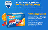 Emergen-C daily wellness+ Vitamin C 1000mg nutritional information on packet