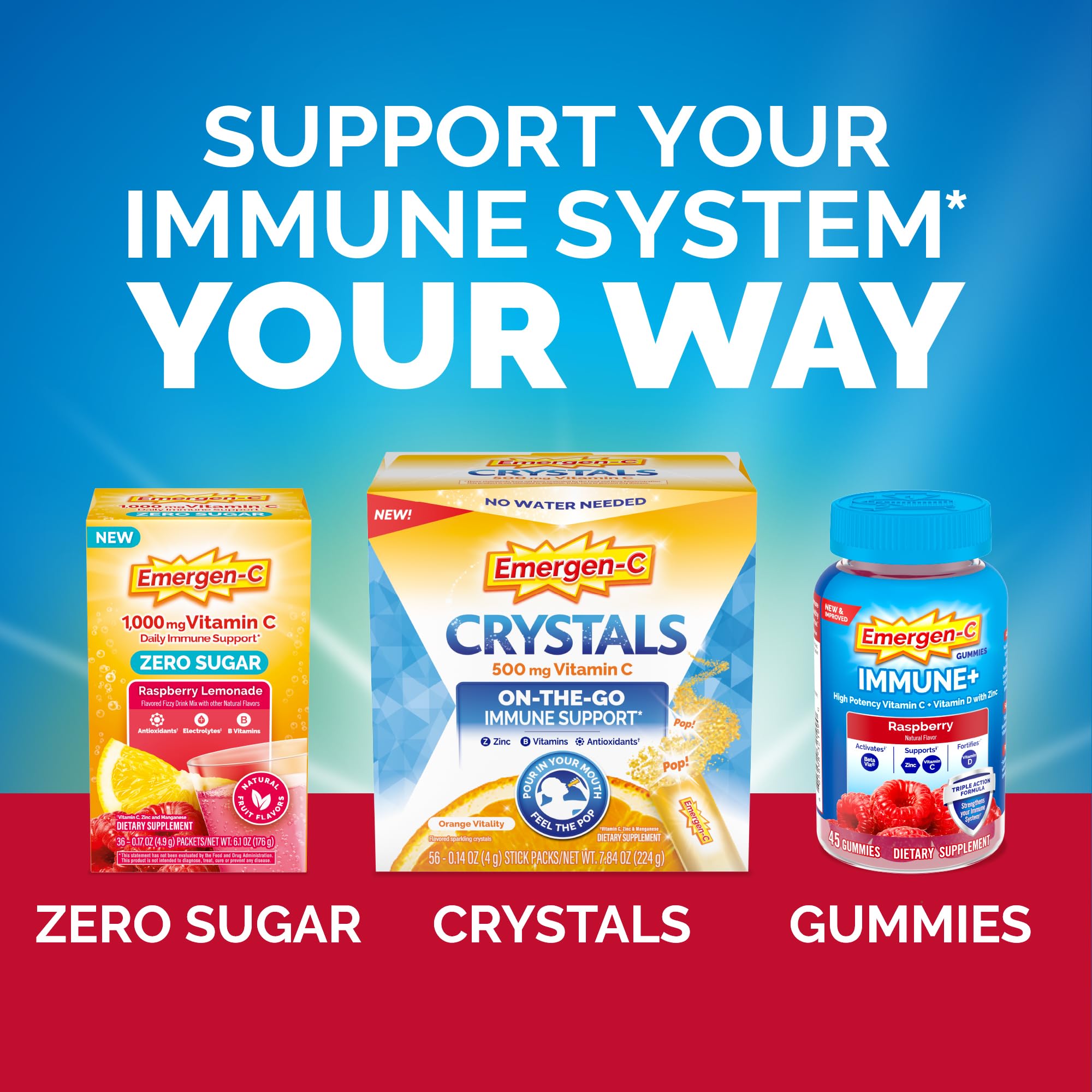 Emergen-C daily wellness+ Vitamin C Chewables in a bowl