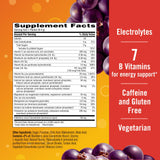 Emergen-C Elderberry fizzy drink mix nutritional information