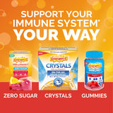 Emergen-C Elderberry fizzy drink mix sachets with fruits