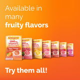 Emergen-C Raspberry drink mix with ingredients list