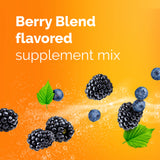 Emergen-C Vitamin C Ashwagandha Drink Mix 250mg in a smoothie