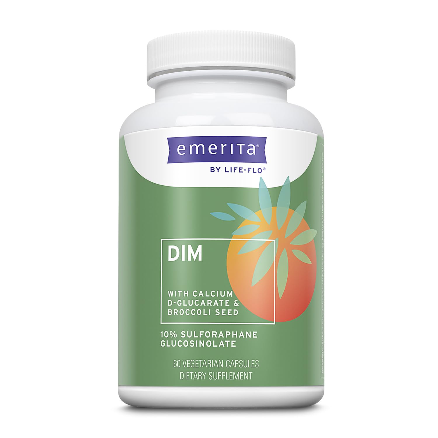 Emerita DIM Supplement 100mg front view with packaging