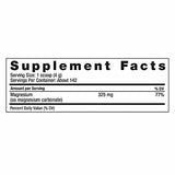 EMS Magnesium Powder 325mg Vegan Gluten-Free Supplement 567g