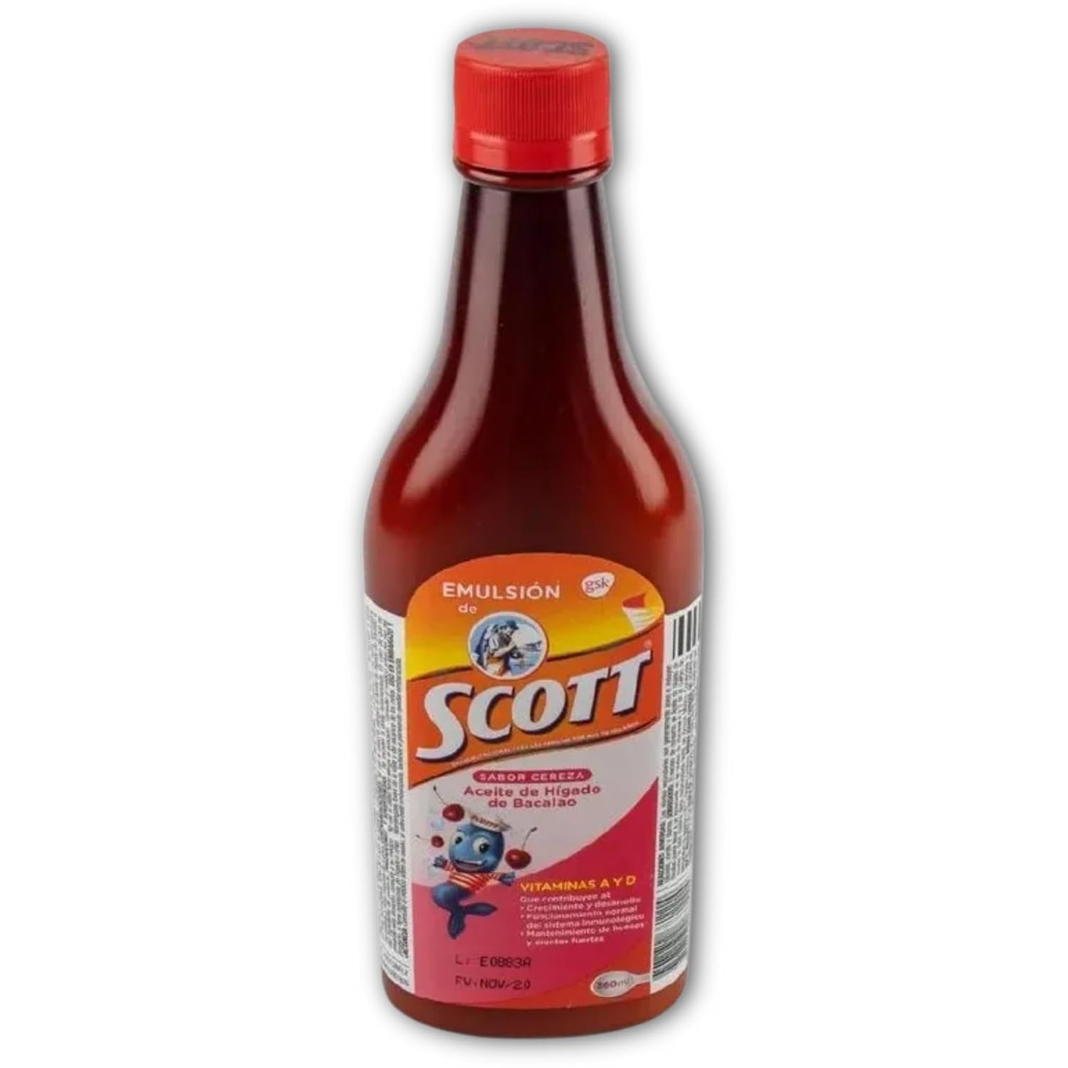 Emulsion de Scott daily Supplement 363g front view