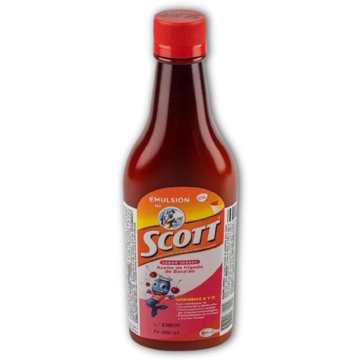 Emulsion de Scott daily Supplement 363g front view