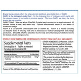 ENADA NADH tablet packaging with nutritional information