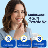 Endomune Probiotic Supplement with measuring spoon for dosage