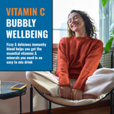 Ener-C Multivitamin Powder Packets in a glass of water