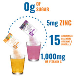 Ener-C Vitamin C Hydration Powder 1000mg packet open with powder visible