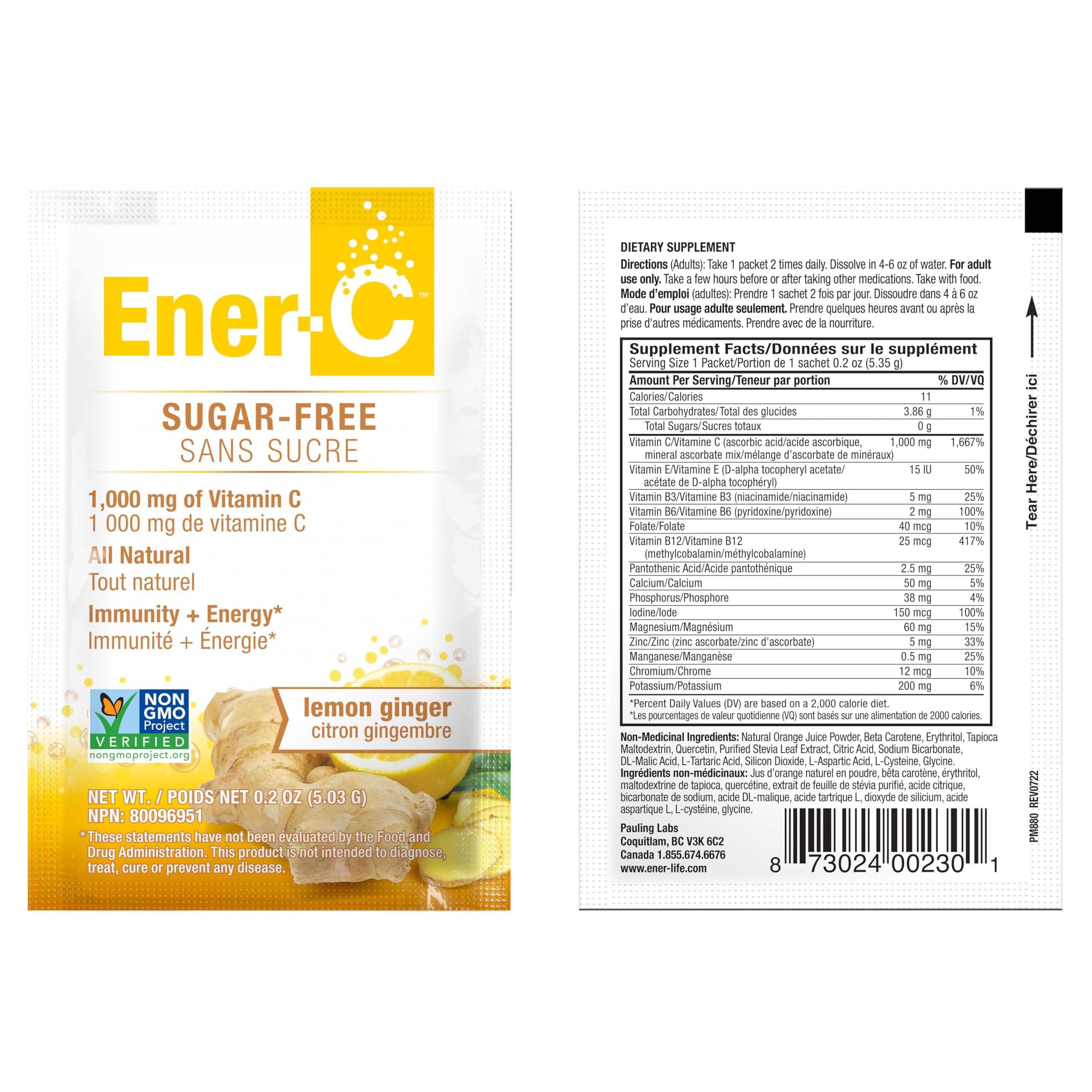 Ener-C Vitamin C Hydration Powder lifestyle scene