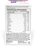 Ener-C Vitamin C Hydration Powder Packets back view with ingredients