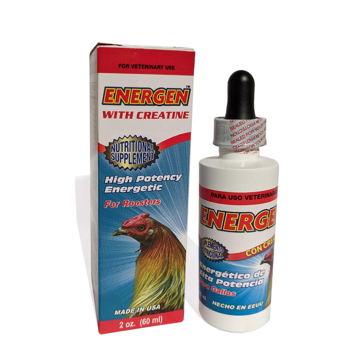 Energen Creatine Supplement 60ml bottle front view