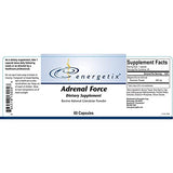 Energetix Adrenal Force 60 Capsules side view with packaging