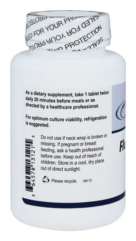 Energetix Flora Chewable Tablets with ingredients list