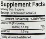 Energetix Melatonin Spray 2 fl oz with packaging