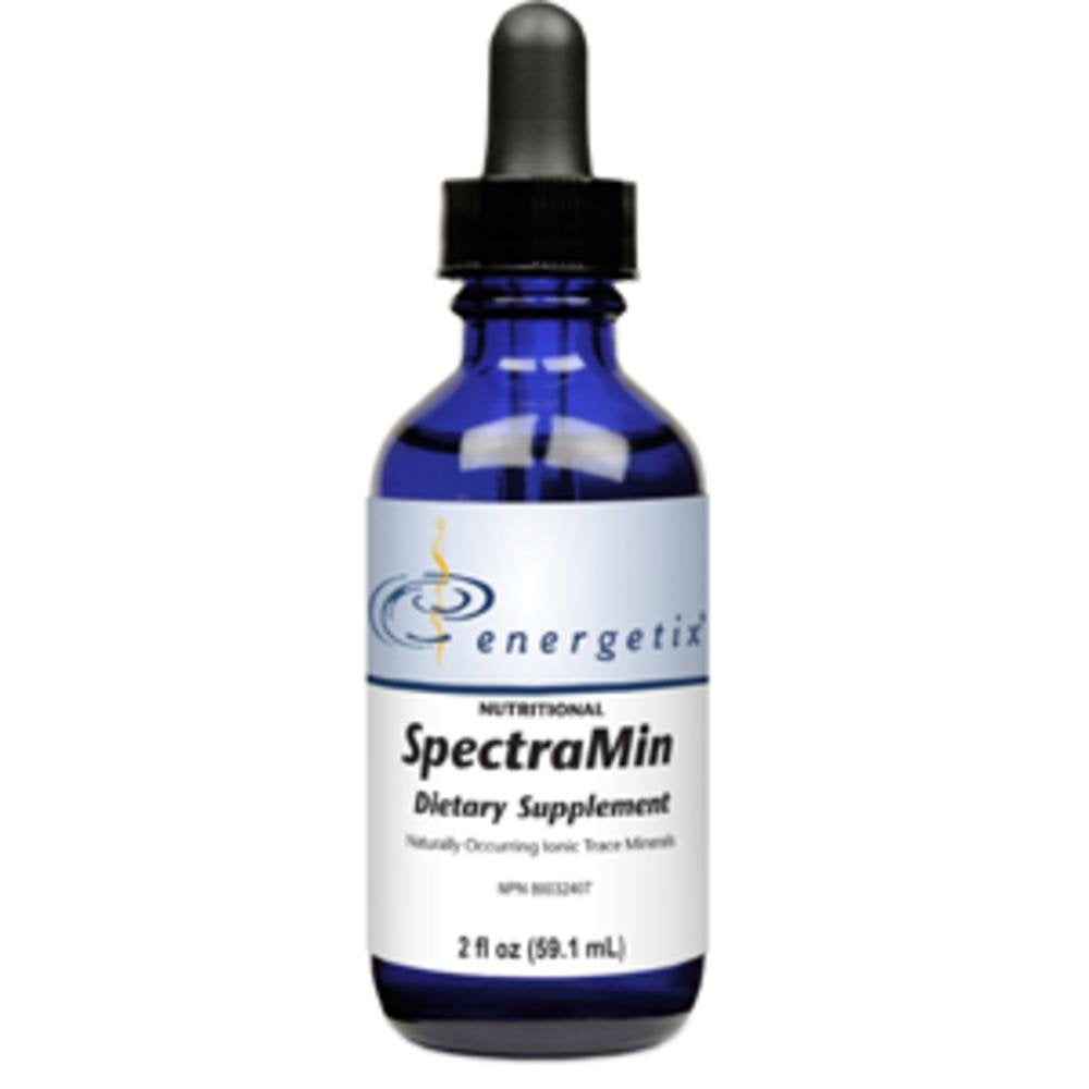 Energetix SpectraMin 2 Ounces liquid trace minerals bottle front view
