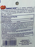 Energy Now Ultra Energy Ginseng Herbal Supplement packaging side view