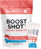 Energy support Shot assorted flavours displayed