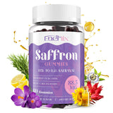 Enerlix Saffron Gummies front view with packaging