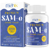 Enerlix SAM-e 800mg enteric-coated tablets front view