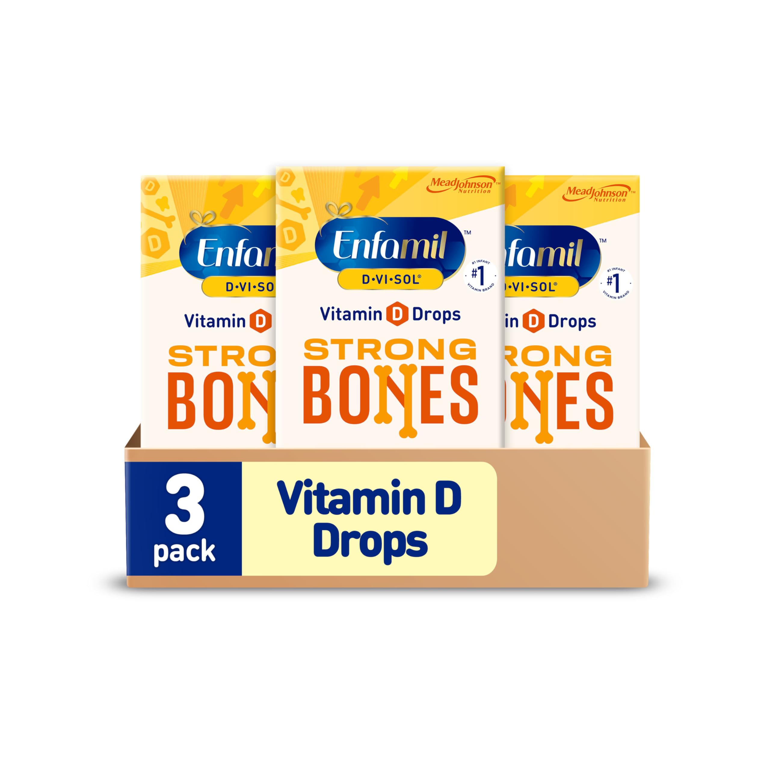 Enfamil D-Vi-Sol Vitamin D Drops 50ml front view