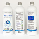 Eniva Health Liquid Potassium Chloride Supplement with dosage instructions